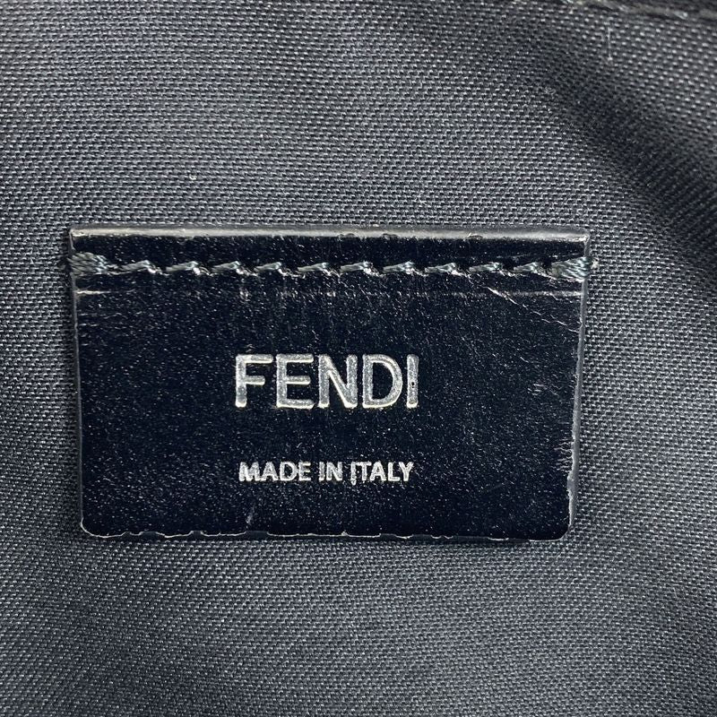 Fendi Diagonal Camera Case Shoulder Bag Leather
