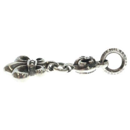 Chrome Hearts BS Fleur 1 Ball BS Charm Pendant Top Silver