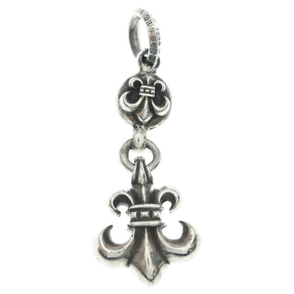 Chrome Hearts BS Fleur 1 Ball BS Charm Pendant Top Silver