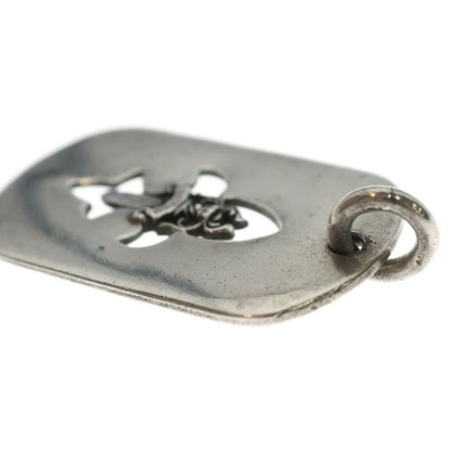 Chrome Hearts D Tag Lrg Fle Dag Fudaga Dog Tag Large Necklace Top
