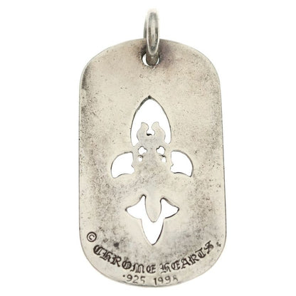 Chrome Hearts D Tag Lrg Fle Dag Fudaga Dog Tag Large Necklace Top
