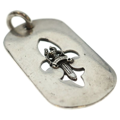 Chrome Hearts D Tag Lrg Fle Dag Fudaga Dog Tag Large Necklace Top