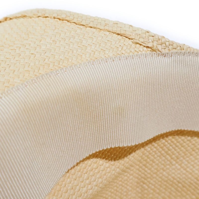Hermes Panama Cap Straw Hat Cap Hat Beige