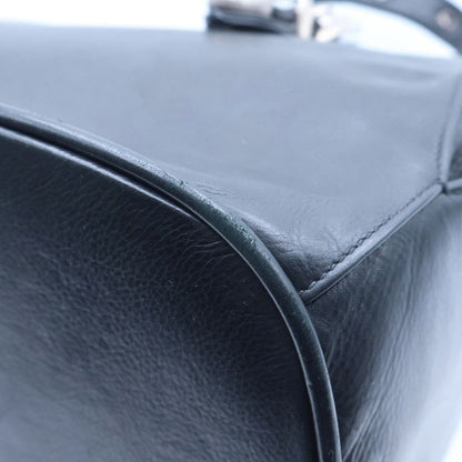 Chrome Hearts Shoulder Leather Back with Grommet Black
