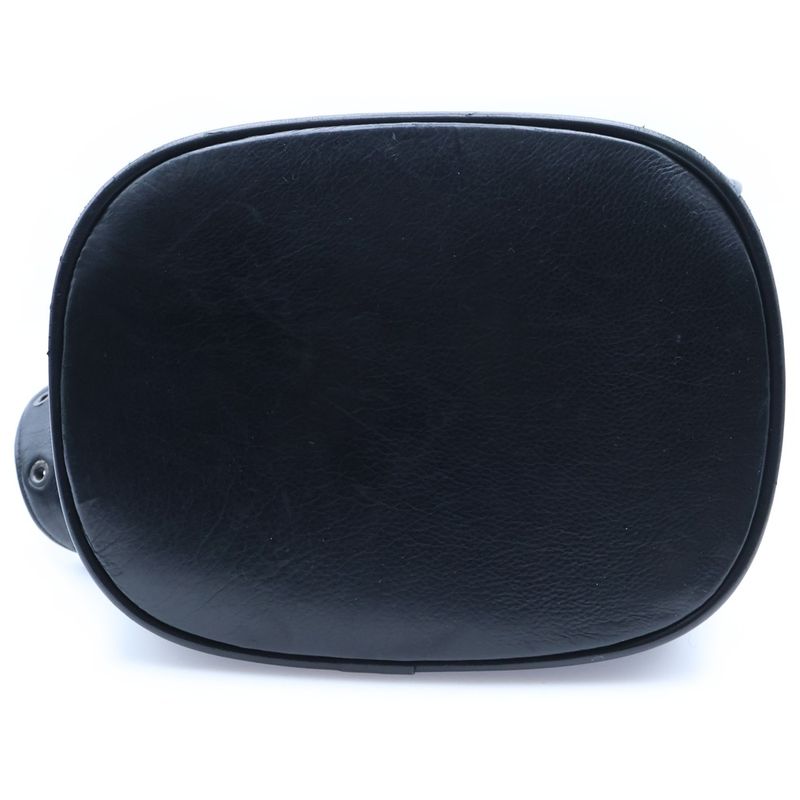 Chrome Hearts Shoulder Leather Back with Grommet Black