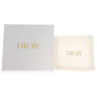 Dior Cdlogo Pearl Earrings White Gold