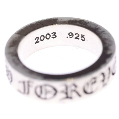Chrome Hearts Spacer Forever Silver Ring