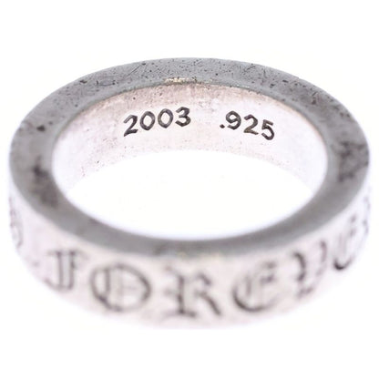 Chrome Hearts Spacer Forever Silver Ring