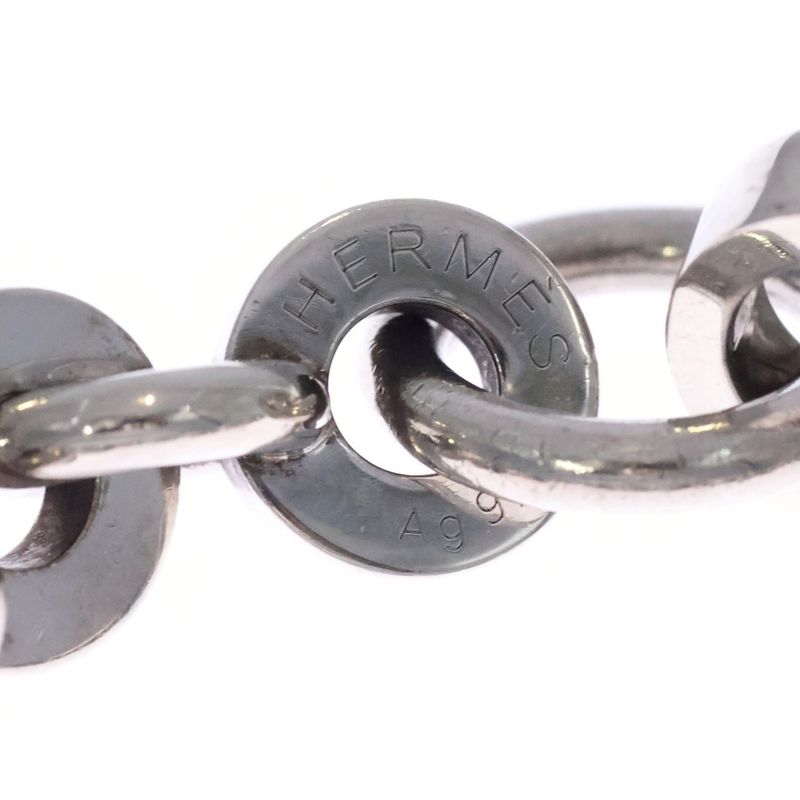 Hermes Voltage GM Bracelet Chain Silver