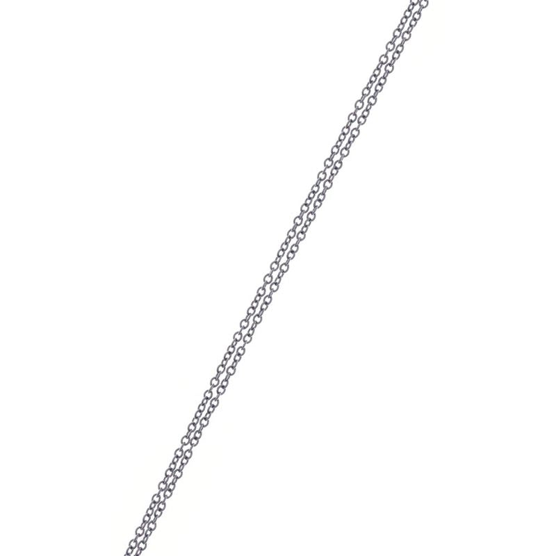 Tiffany & Co Sentimental Heart Diamond Necklace Platinum Pendant