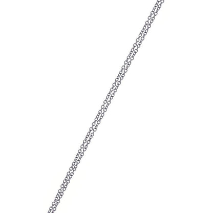 Tiffany & Co Sentimental Heart Diamond Necklace Platinum Pendant