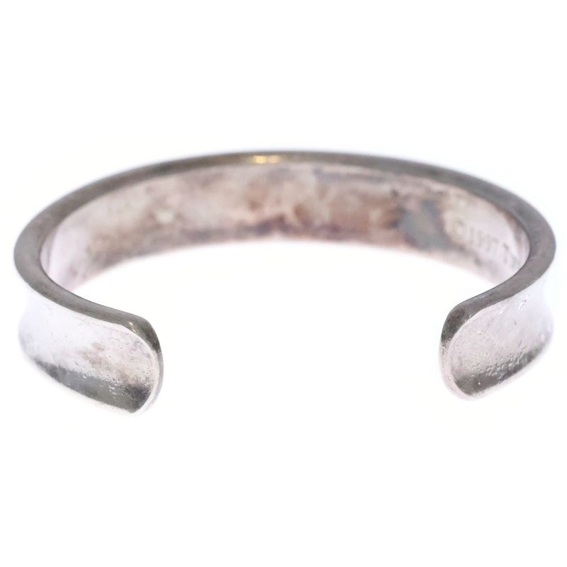 Tiffany & Co Narrow Bangle Bracelet Silver