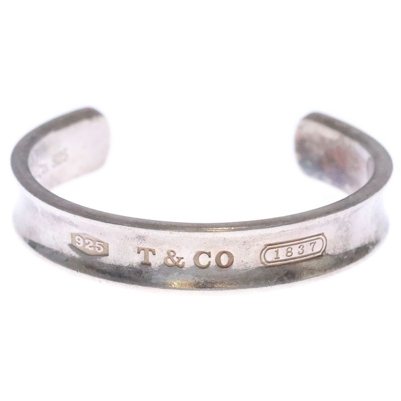 Tiffany & Co Narrow Bangle Bracelet Silver