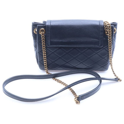 Saint Laurent Paris Nolita Mini Chain Mini Shoulder Bag Pochette Black Leather