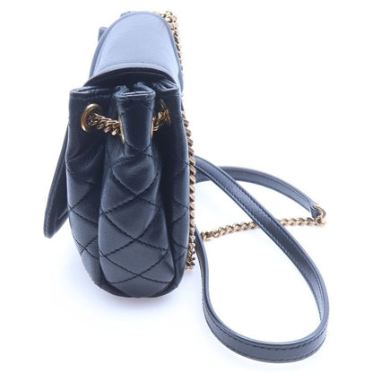 Saint Laurent Paris Nolita Mini Chain Mini Shoulder Bag Pochette Black Leather
