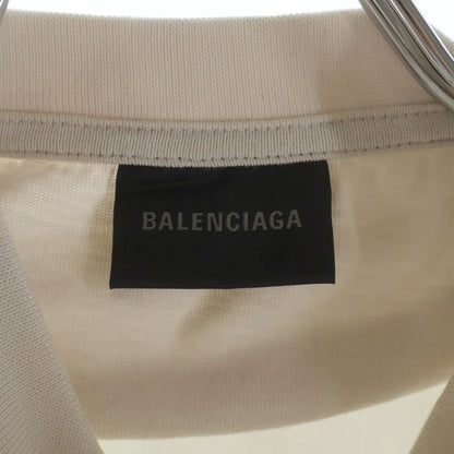 Balenciaga Trompe L'oeil Layered Docking Long Sleeve Shirt White