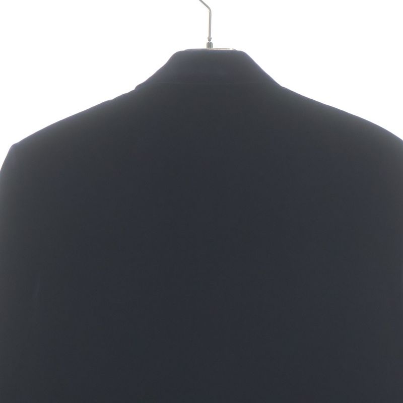 Saint Laurent Paris Velvet Single Tailored Jacket Navy