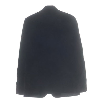Saint Laurent Paris Velvet Single Tailored Jacket Navy