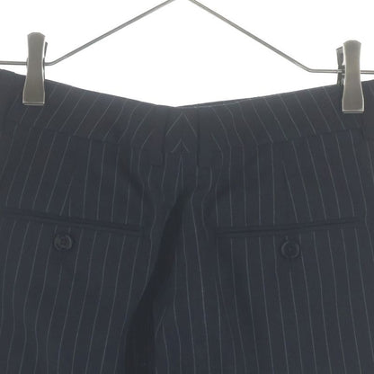 Celine Wool Striped Trousers Pants Black