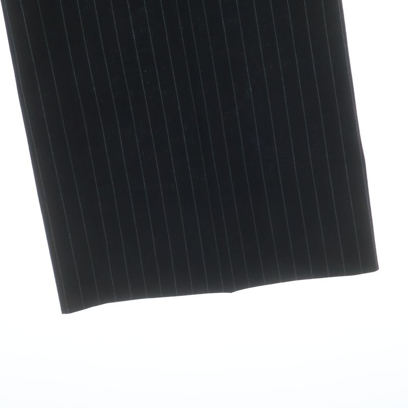 Celine Wool Striped Trousers Pants Black