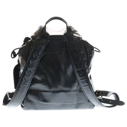 Louis Vuitton Montsouris Cargo Backpack LV Night Calf Leather Black