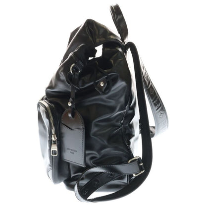 Louis Vuitton Montsouris Cargo Backpack LV Night Calf Leather Black