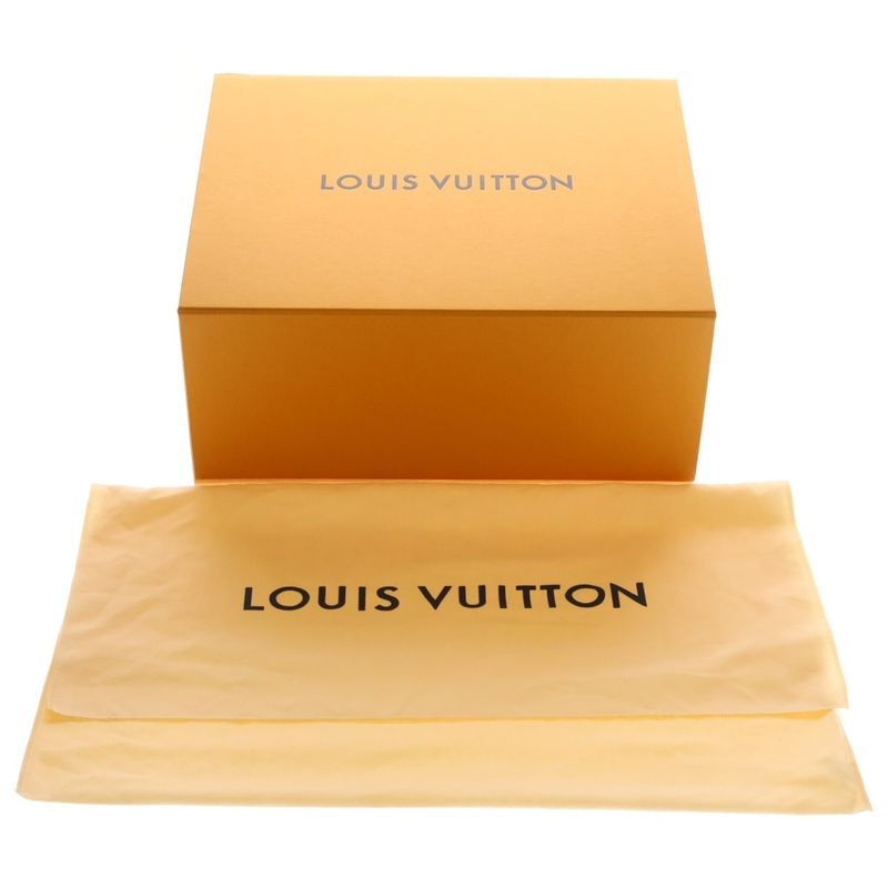 Louis Vuitton Monogram Jacquard Denim on the Go MM Tote Black Gray Silver