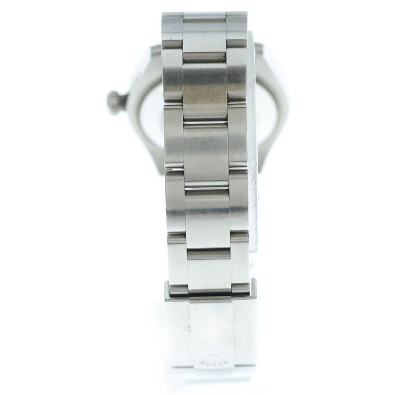 Rolex Oyster Perpetual Red Gray Proma Dial SS at Stainless Steel Automatic