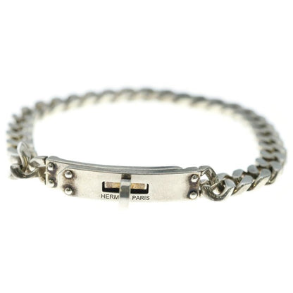 Hermes Kelly Gourmet TPM Bracelet Silver