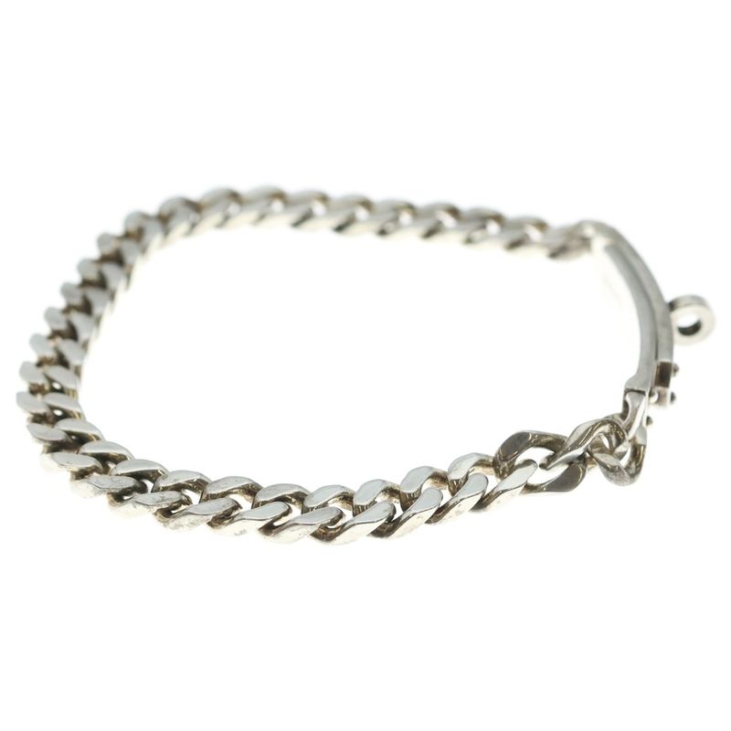 Hermes Kelly Gourmet TPM Bracelet Silver