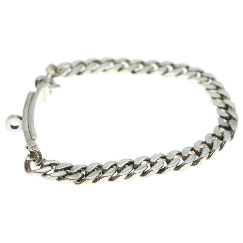 Hermes Kelly Gourmet TPM Bracelet Silver