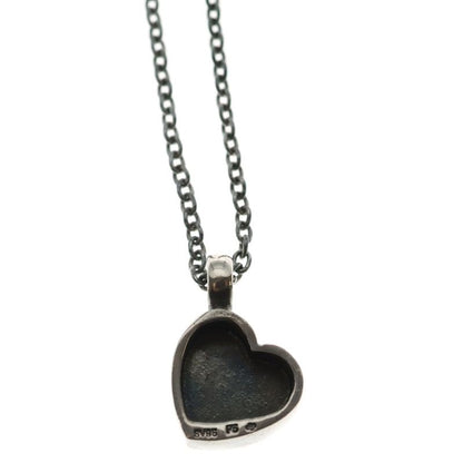Tiffany & Co Heart Necklace Pendant Chain Silver