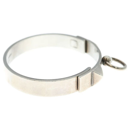 Hermes Collier de Chien Bangle Bracelet Silver