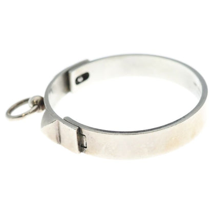 Hermes Collier de Chien Bangle Bracelet Silver