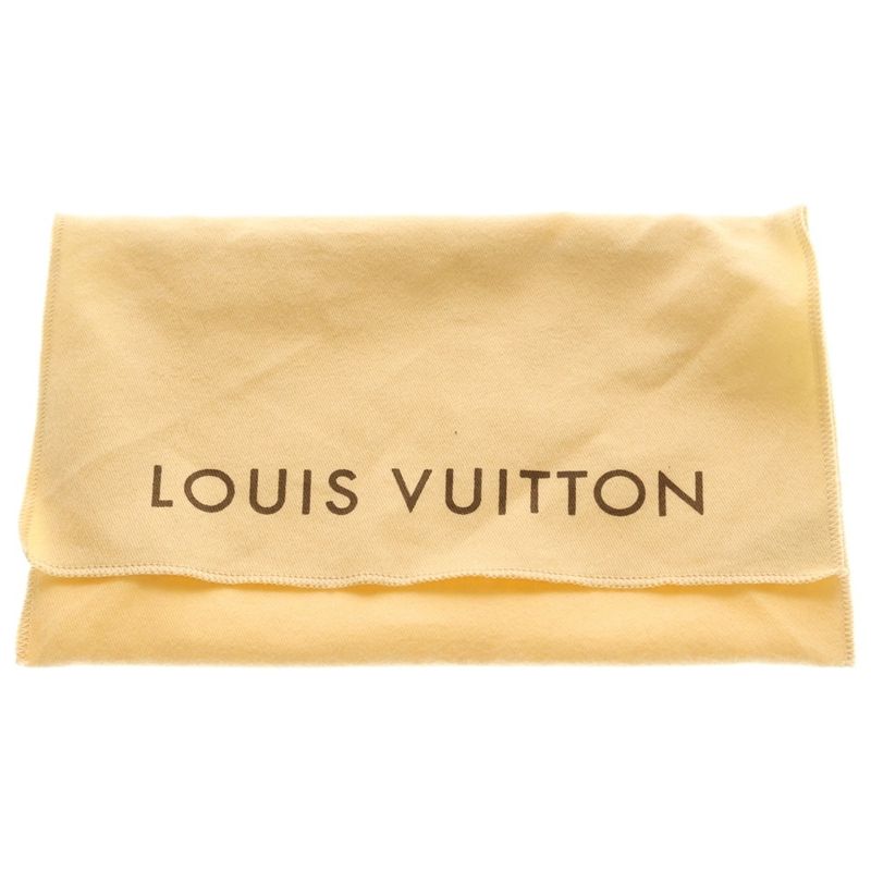 Louis Vuitton Monogram Idyll Pochette Cosmetic Fuzan Pouch Case Brown Canvas