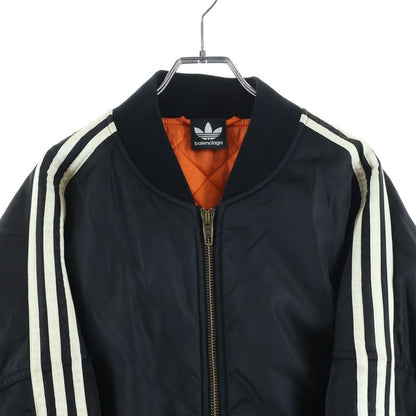 Balenciaga Adidas Side Line Bomber Jacket Black