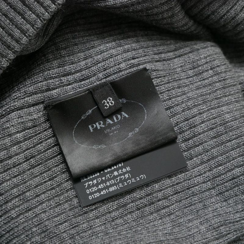 Prada Knit 38 Turtleneck Long Sleeve Sweater