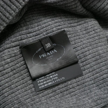 Prada Knit 38 Turtleneck Long Sleeve Sweater