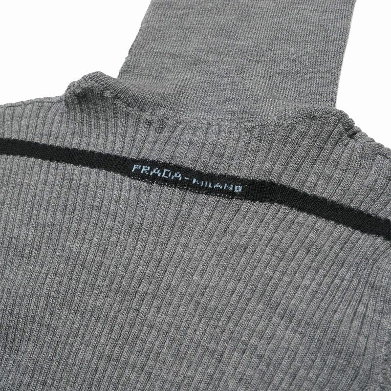 Prada Knit 38 Turtleneck Long Sleeve Sweater