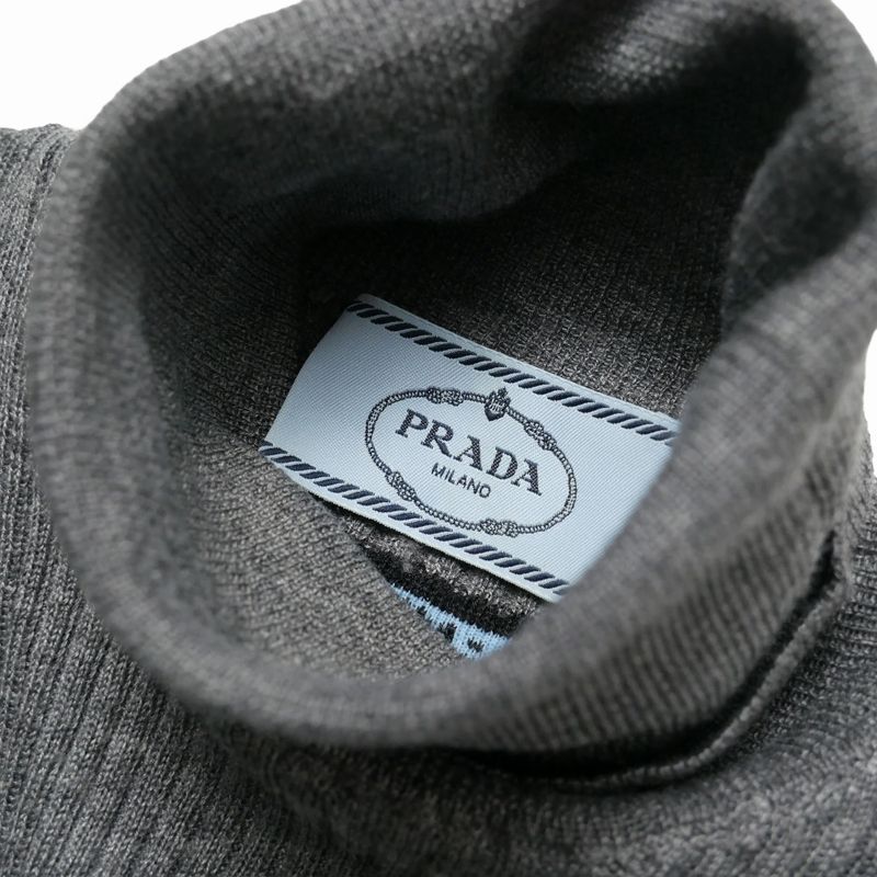Prada Knit 38 Turtleneck Long Sleeve Sweater