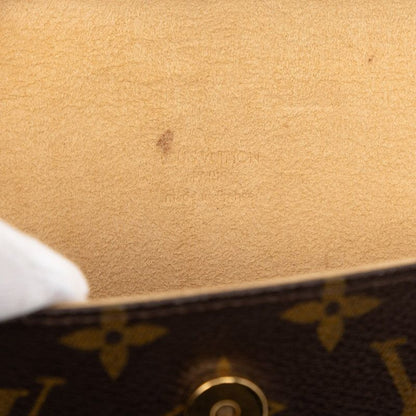 Louis Vuitton Monogram Pochette Florentine S Belt Bag Brown Leather