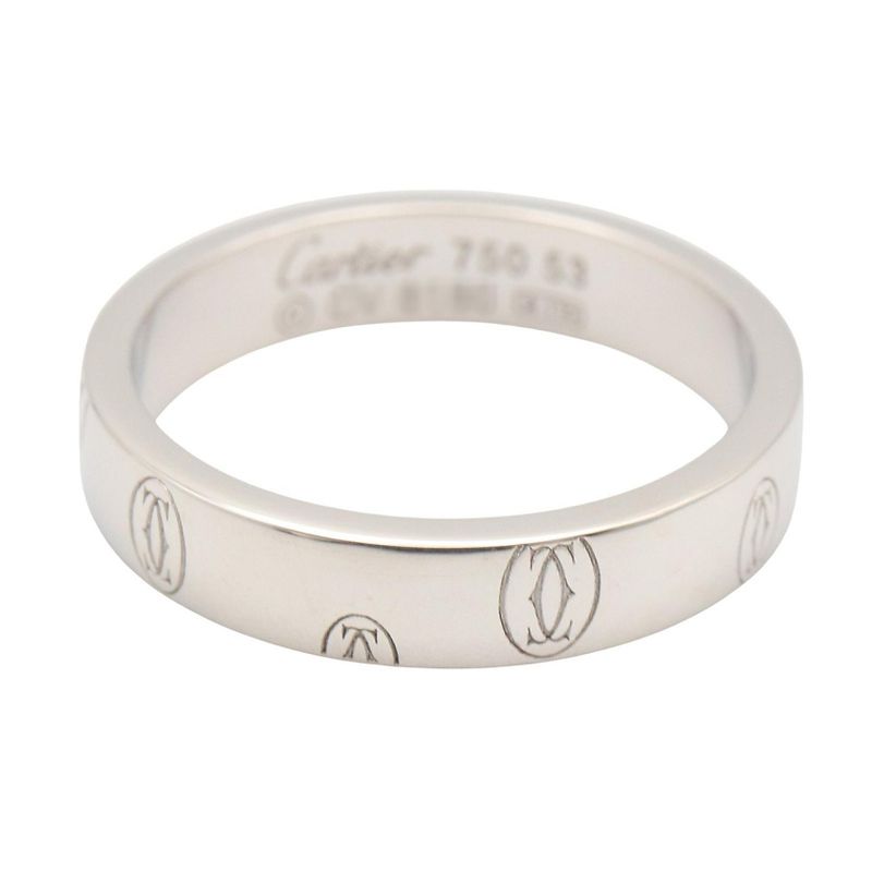 Cartier Ring Happy Birthday 18k White Gold