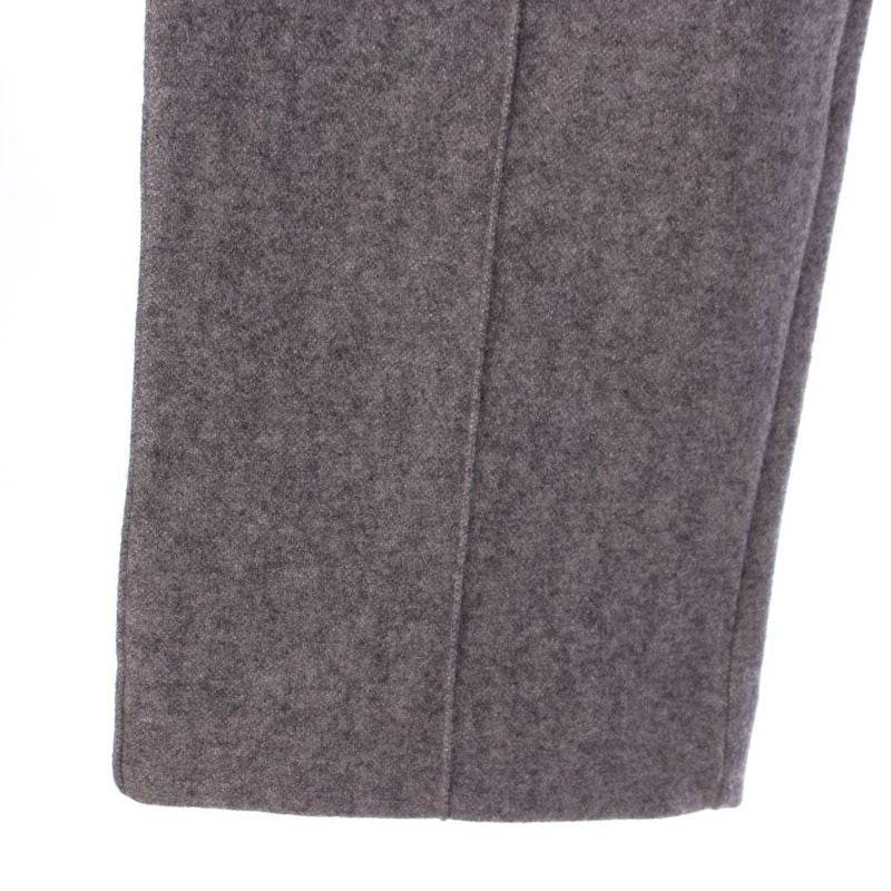 Dior Icons Cashmere Wool Back Logo Track Pants Trousers Gray