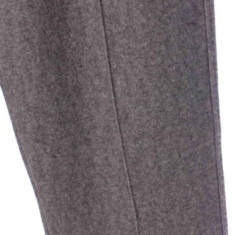 Dior Icons Cashmere Wool Back Logo Track Pants Trousers Gray