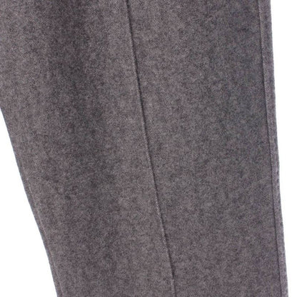 Dior Icons Cashmere Wool Back Logo Track Pants Trousers Gray