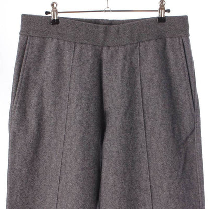 Dior Icons Cashmere Wool Back Logo Track Pants Trousers Gray
