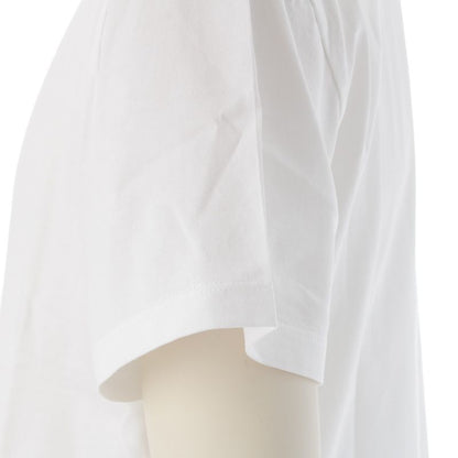 Dior Cotton Montaigne Logo Short Sleeve T-Shirt Top White