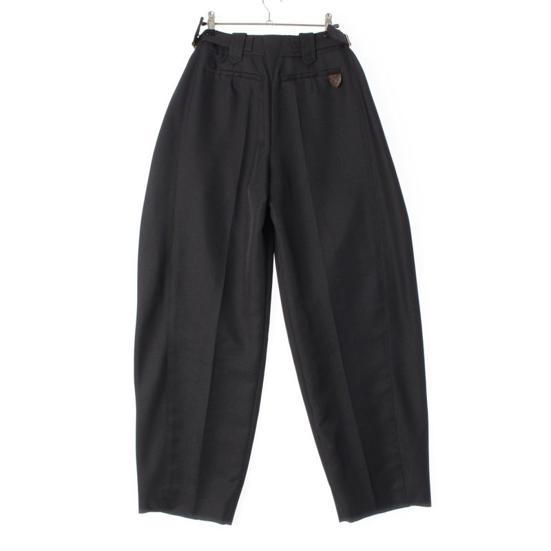 Louis Vuitton Monogram Batch Trousers Tailored Pants Black 34