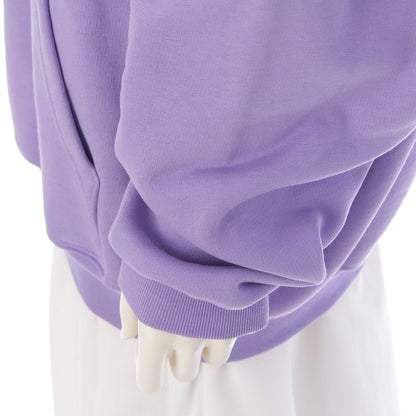 Balenciaga Campaign Logo Pullover Hoodie Top Purple