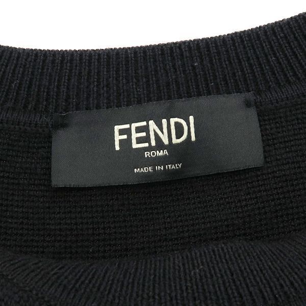 Fendi Knit Top Black